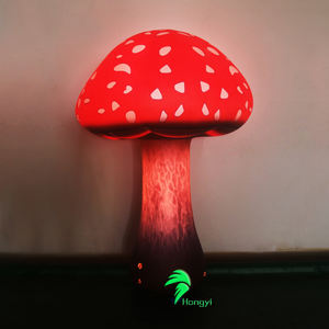 Décoration gonflable de paysage de jardin de champignon de festival de partie d'éclairage de LED à grande échelle - Product Image 3