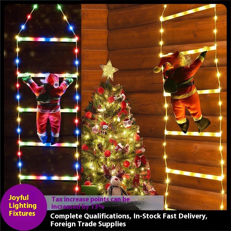 IP67 Santa Claus LED Christmas Window Decoration Tube Light New Plastic Material Decorative Lighting · image 2