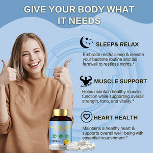 Marque privée OEM ODM Compléments alimentaires Supplément naturel pour le sommeil et le cerveau Capsules de L-thréonate de magnésium - Product Image 4