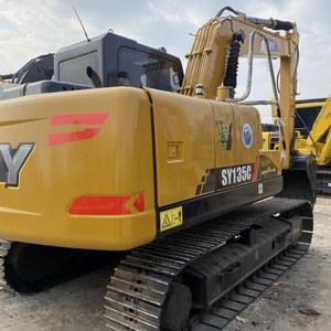 Hoge kwaliteit gebruikte <span class=keywords><strong>Sany</strong></span> 135C PRO graafmachine 13,5T tweedehands hydraulische graafmachine, goed onderhouden - Product Image 2