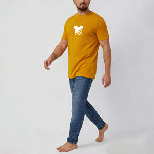 T-shirt d'uniforme pour personnel en mélange coton-polyester à séchage rapide, broderie personnalisée, 180 GSM, léger, coupe classique - Product Image 4