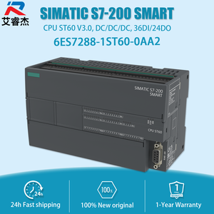 โมดูลซีพียูมาตรฐาน6ES7288-1ST60-0AA2ของแท้ใหม่ ST60 S7-200อัจฉริยะโปรแกรมได้ PLC 36DI/24DO 2x PROFINET - Product Image 1