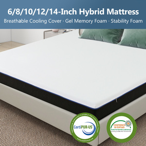 Matelas en mousse à mémoire <span class=keywords><strong>de</strong></span> forme en gel taille King Queen <span class=keywords><strong>de</strong></span> luxe magasins près <span class=keywords><strong>de</strong></span> chez <span class=keywords><strong>moi</strong></span> meilleur matelas d'usine en mousse haute densité - Product Image 6