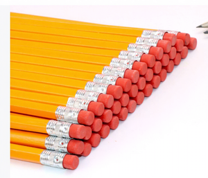 Lápiz de Grafito Triangular con Borrador, Dureza 2B, Tiza Negra, para Oficina y Escuela, 7 Pulgadas, Marca <span class=keywords><strong>SanSan</strong></span> de Lujo, Suelto - Product Image 1
