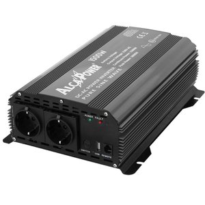 Inversor de Onda Sinusoidal Pura Alcapower de 1500W, 24V DC a 220V AC, Monofásico, para Uso Doméstico - Product Image 1