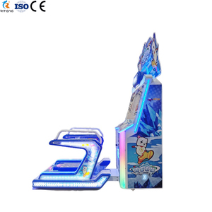 Mesin Video <span class=keywords><strong>Game</strong></span> dioperasikan koin, untuk anak profesional permainan balap mobil 12 bulan 80W - Product Image 3