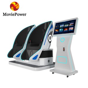 Máquina de juegos de salón de experiencia 9DVR, equipo de carreras dinámico completo, silla de juegos de huevo 9d vr - Product Image 6