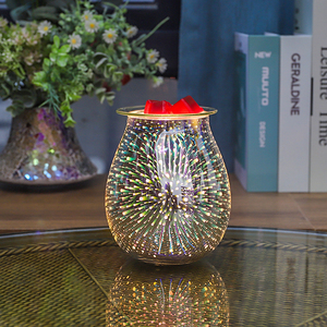 Quemador de Aromas Eléctrico de Cerámica y Vidrio 3D y Calentador de Velas, Hecho a Mano, Ecológico, Decoración para el Hogar, Aromaterapia, Luz Nocturna - Product Image 2
