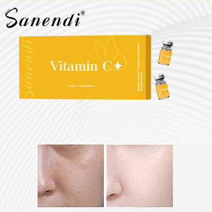 5 flacons de sérum pour la peau à la vitamine C pour éclaircir, hydrater et raffermir la peau, stimuler le collagène et donner un éclat naturel à la peau (OEM) - Product Image 3