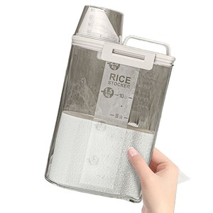 Laundry Powder Storage Box, Household Large Capacity Laundry Gel Jar, Drum Laundry Detergent Container, Desktop Transparent <strong>Stor</strong> - Product Image 1