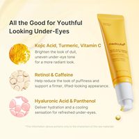Sérum pour les yeux Medicube, soin coréen de la peau, acide kojique, curcuma |   Sérum gel éclaircissant longue durée |   Hydratant et Rafraîchissant