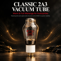 Tube à électrons Shuguang 2A3C à chauffage direct, triode de puissance, paire assortie en usine pour mise à niveau d'amplificateur à tube single-ended audiophile