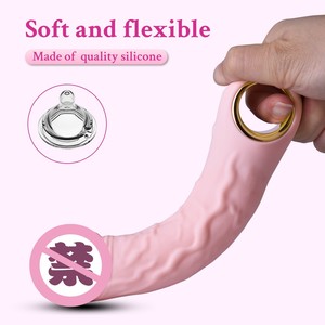 Jolly Space OEM realista Premium silicona adulto juguete consolador vibrador para el placer de las mujeres diseño Original masturbador - Product Image 4
