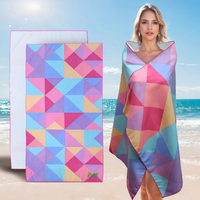 Eco Friendly Sand Free Quick Dry Super Absorbent Compact Oversized Large Towels Microfiber Lightweight Thin Beach Towel
