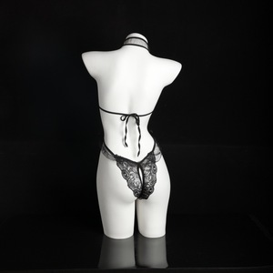 Chemise de nuit en dentelle Lemon Story, style Cheongsam, dos nu, lingerie féminine 8138 - Product Image 3