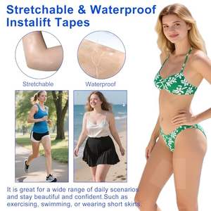 30 Patchs transparents en PU pour un lifting instantané des jambes, bande invisible pour lifter les cuisses, pour peaux relâchées, différentes tailles - Product Image 2