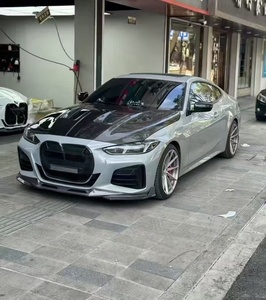 Capot de <span class=keywords><strong>moteur</strong></span> en fibre de carbone véritable de haute qualité pour BMW Série 4 I4 G22/G26, capot amélioré de style N - Product Image 4