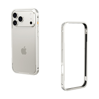 Coque de protection antichoc en métal avec cadre en aluminium de luxe et protection d'appareil photo pour MacBook Air 17, MacBook Pro 17 et MacBook Pro Max 17 Modern