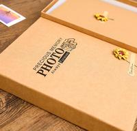 Promo Vente Flash Album Photo Personnalisé en Papier Kraft DIY Tournesol