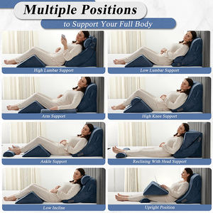 Oreiller de soutien <span class=keywords><strong>lombaire</strong></span> ergonomique moderne pour dormir, lire et placer les jambes - Product Image 6