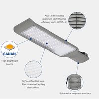 COVEDA Éclairage routier extérieur en aluminium moulé sous pression 50w 100w 150w 200w Réverbère électrique à LED étanche Ip66 Smd
