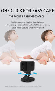 Winait Caméra de sécurité domestique FULL HD1080P <span class=keywords><strong>WIFI</strong></span> Talk bidirectionnelle Rotation à 360 degrés Moniteur pour bébé - Product Image 3