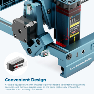 Nouveau graveur laser Sculpfun C1 Mini, taille 3W, grande zone de gravure de 150*130 mm, compatible avec Windows et MacOS - Product Image 3