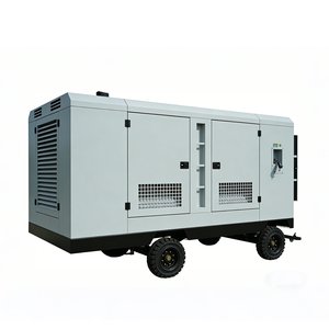 Compressore d'aria rotativo a vite stazionario per impieghi gravosi con motore diesel, trasmissione diretta, cuscinetto pneumatico, 5 anni di garanzia, per applicazioni minerarie - Product Image 6
