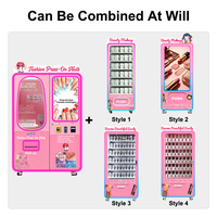 Nouvelles Tendances XYZ Boîte Mystère Cadeau Combinée Automatique Personnalisée Produits de Maquillage et de Beauté Imprimante DIY pour Ongles à Presser Distributeur Automatique