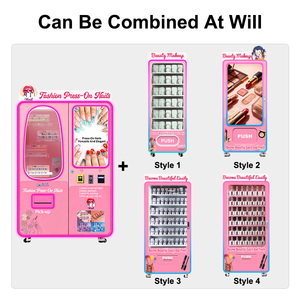 Nouvelles Tendances XYZ Boîte Mystère Cadeau Combinée Automatique Personnalisée Produits de Maquillage et de Beauté Imprimante DIY pour Ongles à Presser Distributeur Automatique - Product Image 5