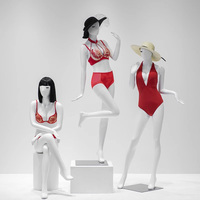 Mannequin féminin en fibre de verre pour vêtements professionnels