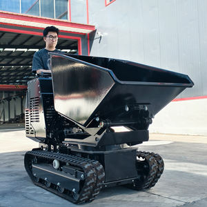 Бесплатная доставка 260 ° вращающийся ковш мини-самосвал гусеничного типа с полностью гидравлической системой, операционный фронтальный погрузчик для продажи - Product Image 6