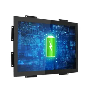 21. Monitor Touch screen capacitivo a cornice aperta con Display LCD a LED con custodia in metallo industriale da 5 pollici