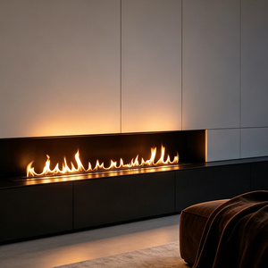 Inno-living Fire 120cm: Unità Decorative per Caminetti a <span class=keywords><strong>Bioetanolo</strong></span> per la Casa (con WiFi) - Product Image 1
