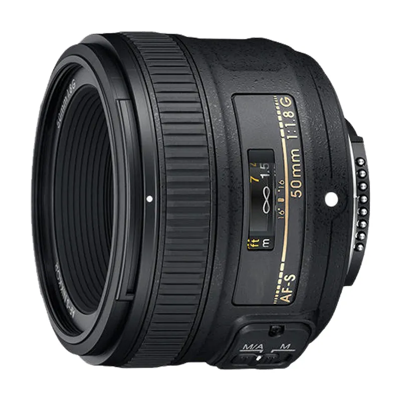 Camera lenses AF-S 50mm f/1.8G full frame standard fixed focus lens