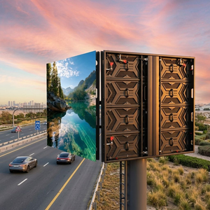 Full Color Outdoor Fixed LED Video <b>Wall</b> Screen P3.91, High Brightness HDR 1000 Digital LED Advertising Billboard Signage - Product Image 1