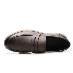 Servicio OEM Disponible, Zapatos de Vestir de Cuero para Hombre, Hechos a Mano, con Parte Superior de Cuero Vacuno de Primera Capa, Antideslizantes, para las 4 Estaciones, Disponibles en Stock - Product Image 3