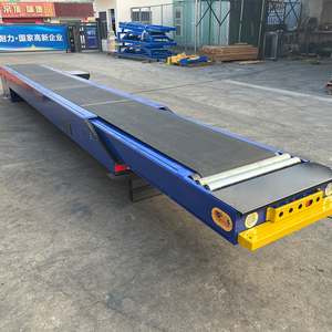 Hareketli <span class=keywords><strong>2</strong></span> bölüm teleskopik konveyör özelleştirilmiş yüksek hacimli lojistik konveyör çözümü - Product Image 2