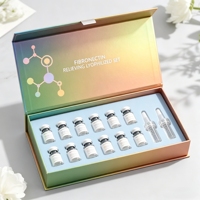 Kit de flacons de peptides avec logo personnalisé, 5 flacons de 2 ml/3 ml/5 ml/10 ml avec étiquettes