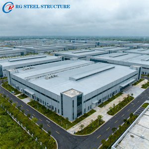 Edificio Prefabricado Moderno <span class=keywords><strong>de</strong></span> Estructura <span class=keywords><strong>de</strong></span> Acero Ligero, Taller, Cobertizo, Granero, Casa Prefabricada, Fábrica <span class=keywords><strong>de</strong></span> Maquinaria Agrícola - Product Image 1