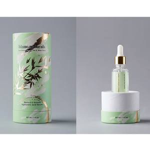 Scatola in Cartone Organico a Forma di Tubo, Resistente e Robusta, per Confezionamento di Oli Essenziali, Sieri per la Cura della Pelle e Bottiglie di Vetro - Product Image 6