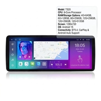 Reproductor Multimedia para Auto Android Universal OEM de Fábrica, Pantalla Táctil Estéreo 2 Din, DVD para Auto, USB, BT, WIFI, 12.3 Pulgadas para Lexus
