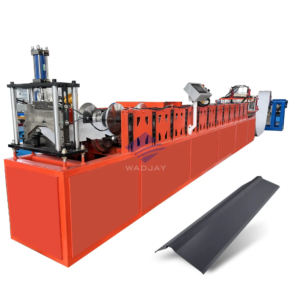 Custom Profile Metal Roof Ridge Capping Roll Forming Machine