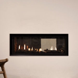 <span class=keywords><strong>Cheminée</strong></span> à gaz flottante MEISU.CH <span class=keywords><strong>pour</strong></span> meuble TV, avec télécommande intelligente, flamme réelle, brûleur double face, <span class=keywords><strong>cheminée</strong></span> à gaz tubulaire - Product Image 1