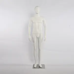 Vente en gros de mannequin homme debout blanc en fibre de verre mannequin homme tendance pour l'affichage de magasin de mode