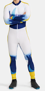 Invierno personalizado cremallera frontal esquí alpino traje de esquí hombres sublimación impresión transpirable traje de esquí de fondo mujeres - Product Image 3