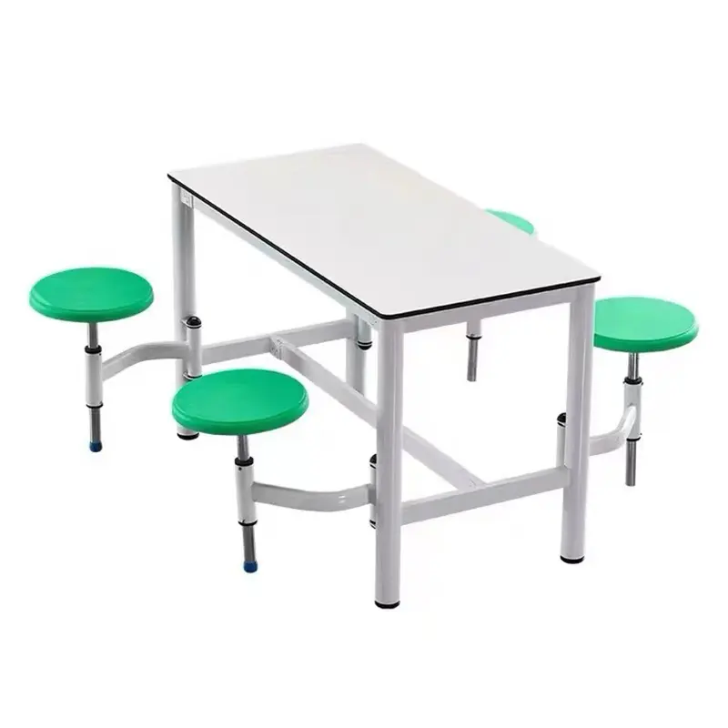 Eettafel Voor Zes Kan Worden Gebruikt In Schoolkantine En Restaurant Eettafel Set