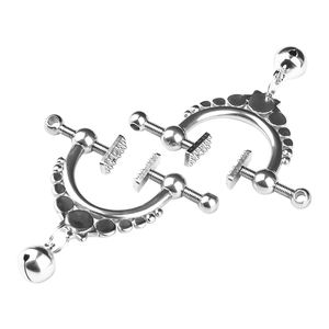 QKKQ corps chaîne collier réglable en acier inoxydable corps pinces avec chaîne Non Piercing Clip sur corps bijoux cadeau - Product Image 5