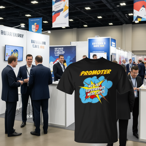 Maglietta promozionale per il lavoro da supereroe - Product Image 3