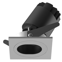Lampu Plafon Led Kotak 12W, Lampu Downlight Plafon Led Kualitas Tinggi Dapat Diredupkan untuk Hotel